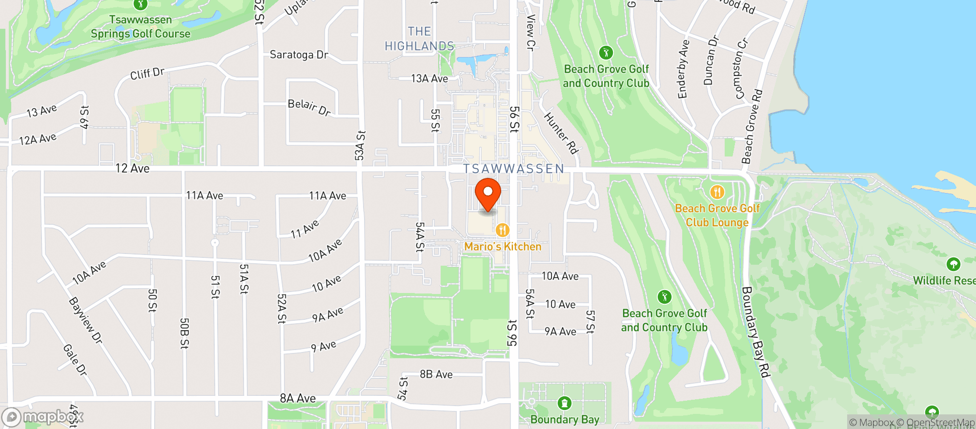Map showing Save-On-Foods