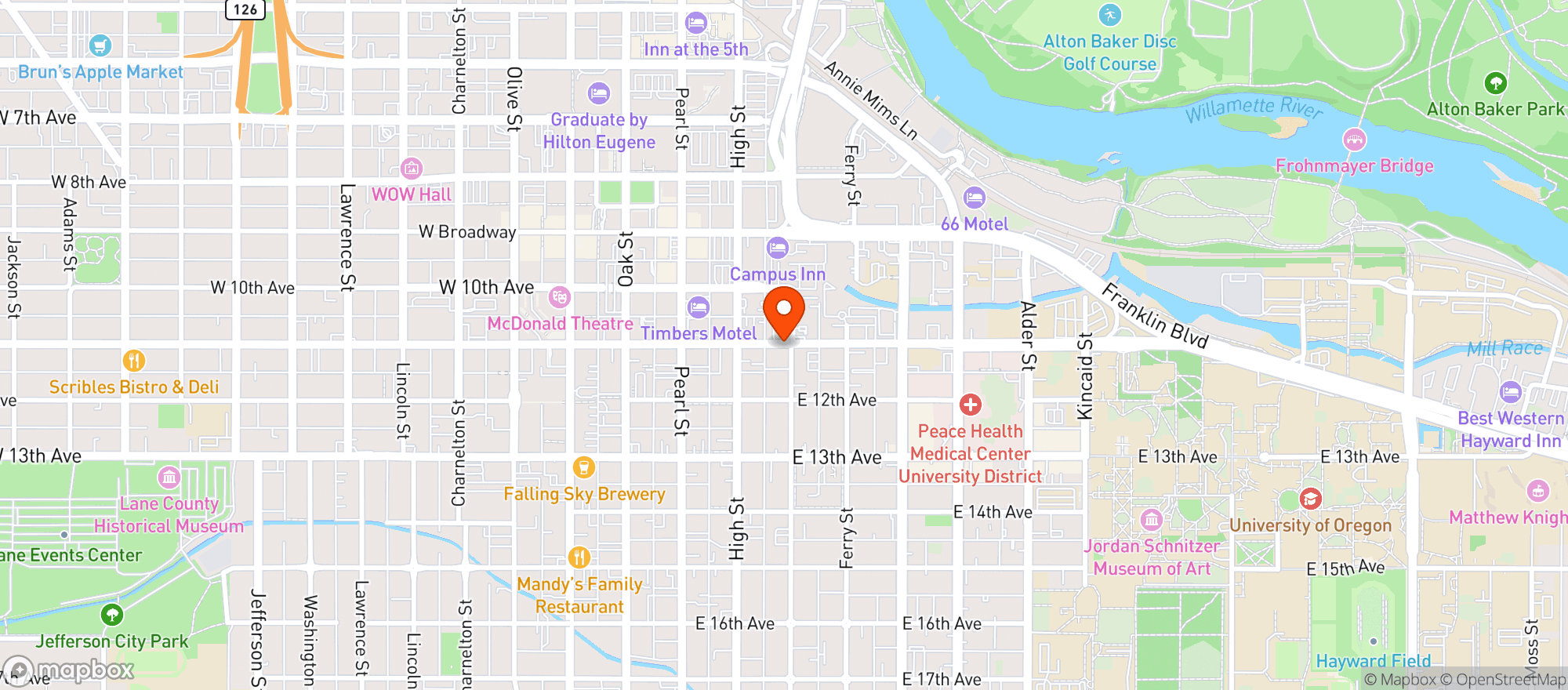 Map showing Pandita