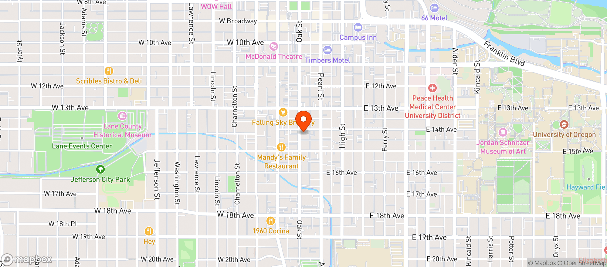 Map showing Happy Haze