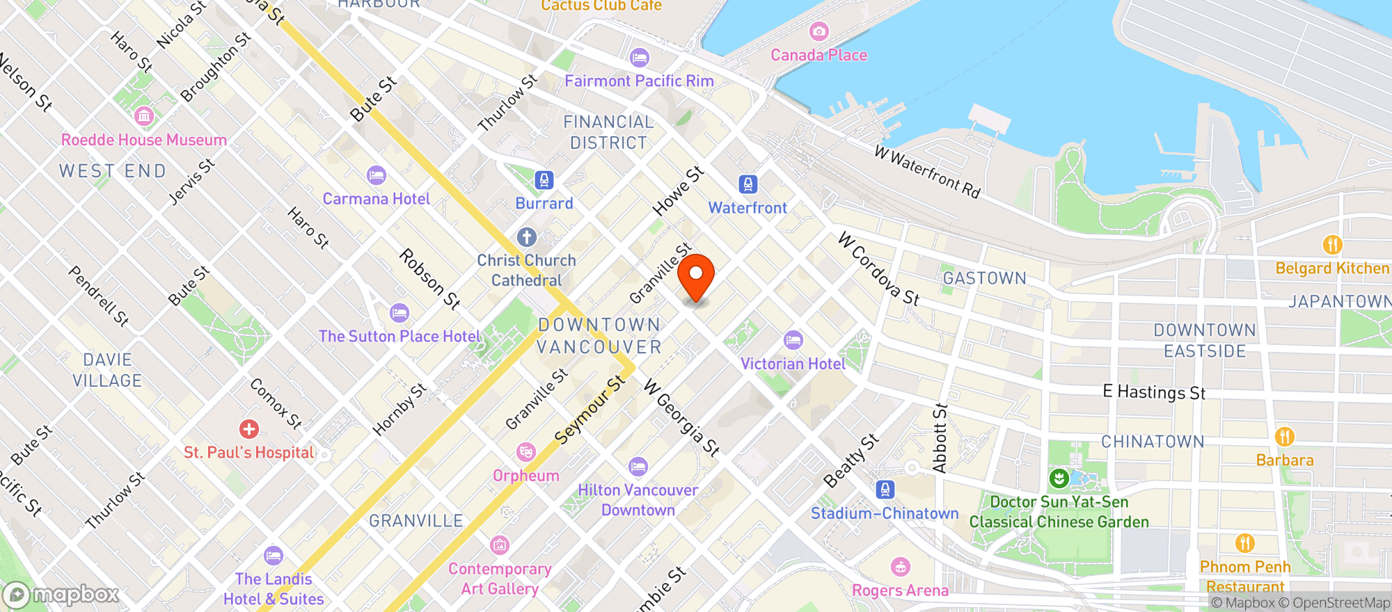 Map showing 515 Bar