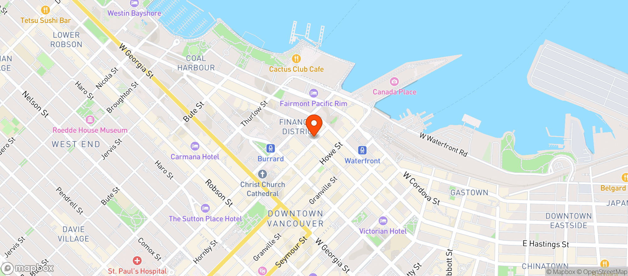 Map showing Poly Art Gallery