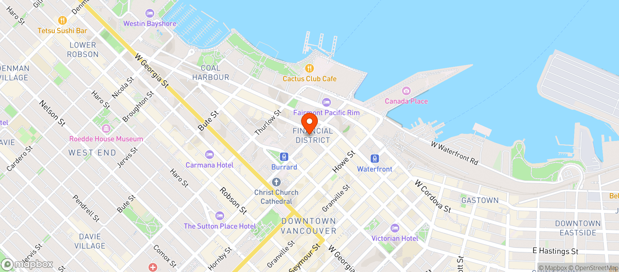Map showing Joey Bentall One