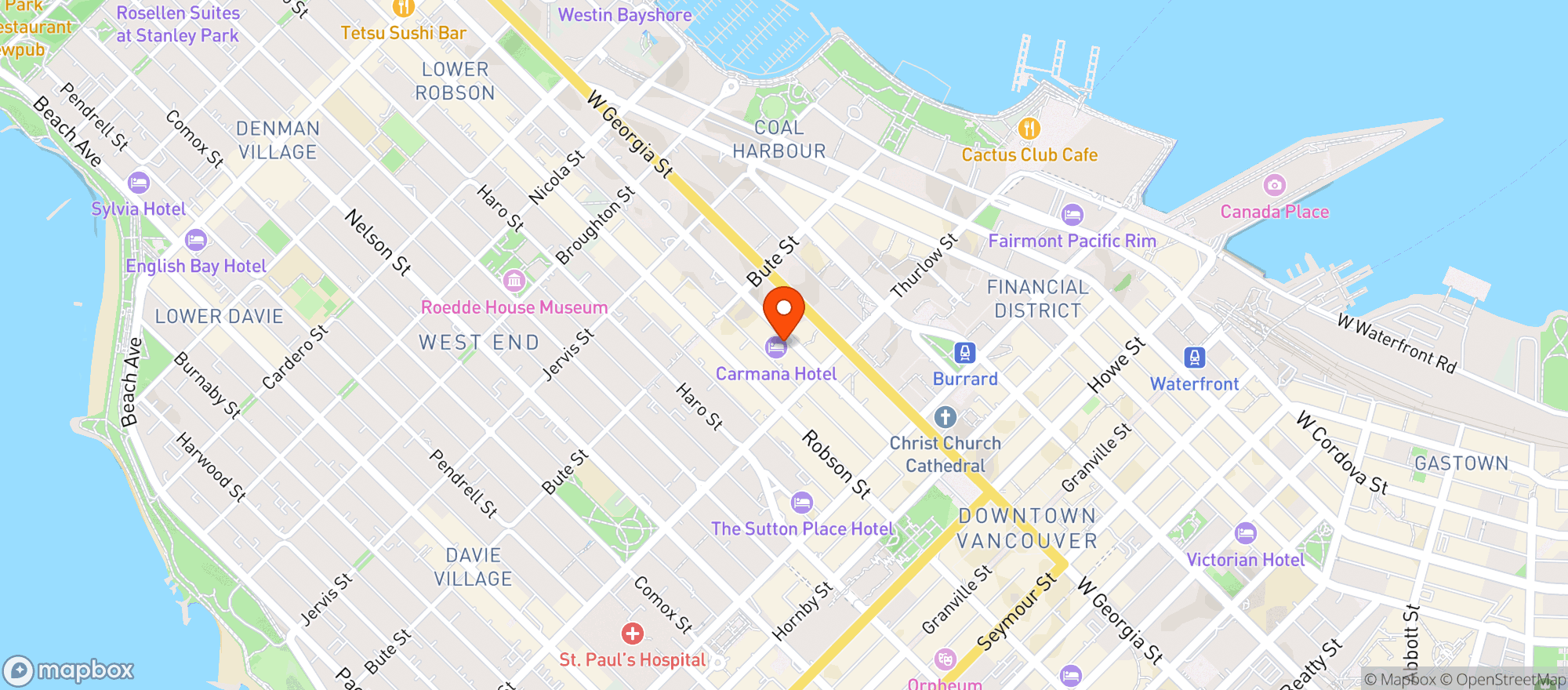 Map showing Din Tai Fung 鼎泰豐