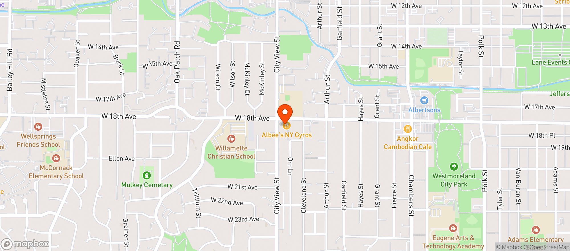 Map showing Stop N Shop Market