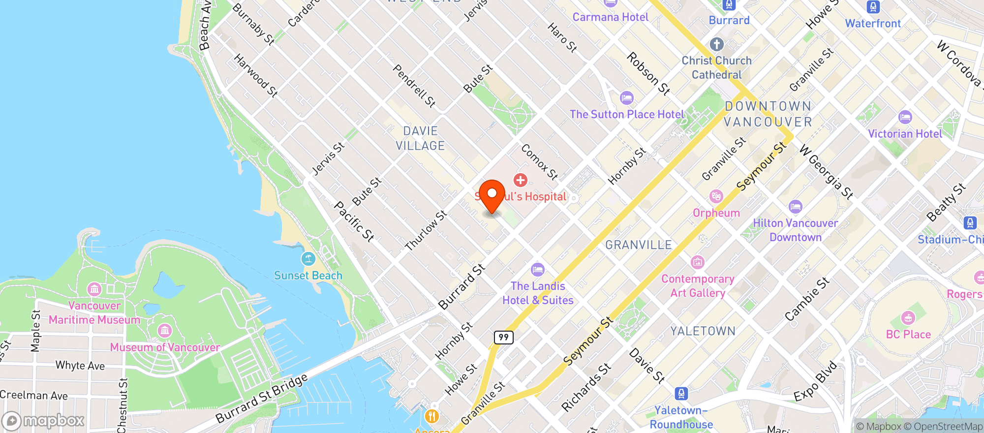 Map showing Marquis Wine Cellars