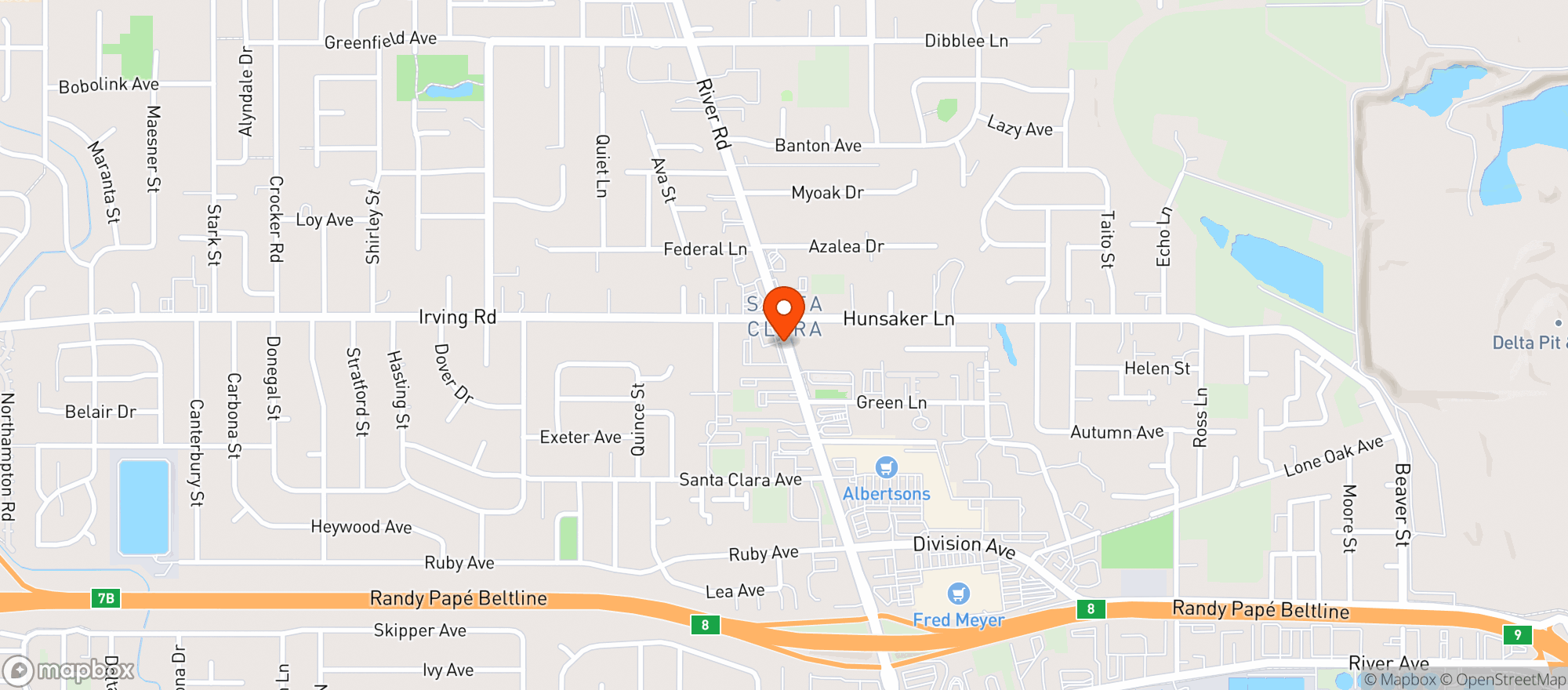 Map showing Don Juan Restaurant