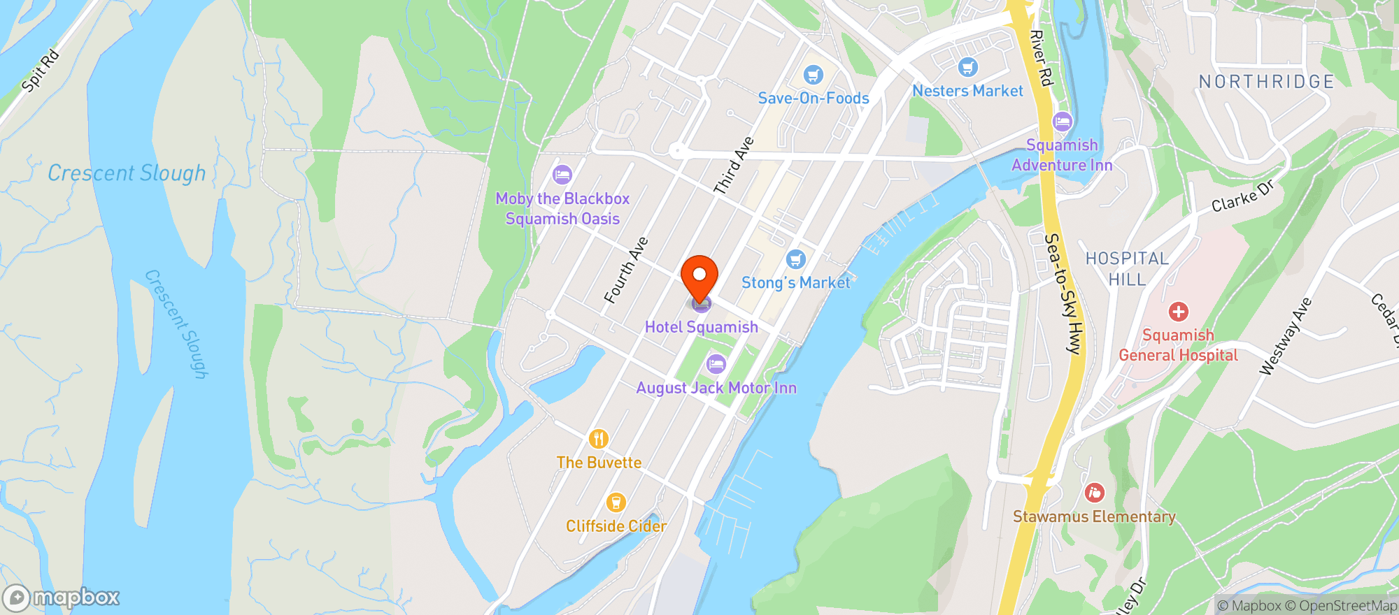 Map showing Eldorado Liquor Store