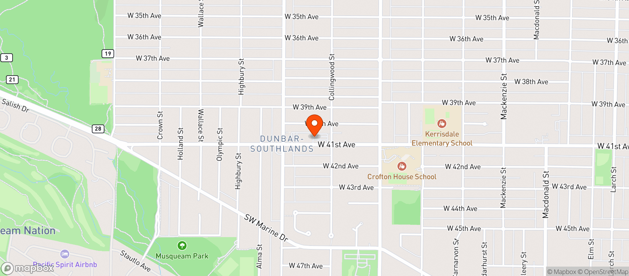 Map showing Save-on-foods