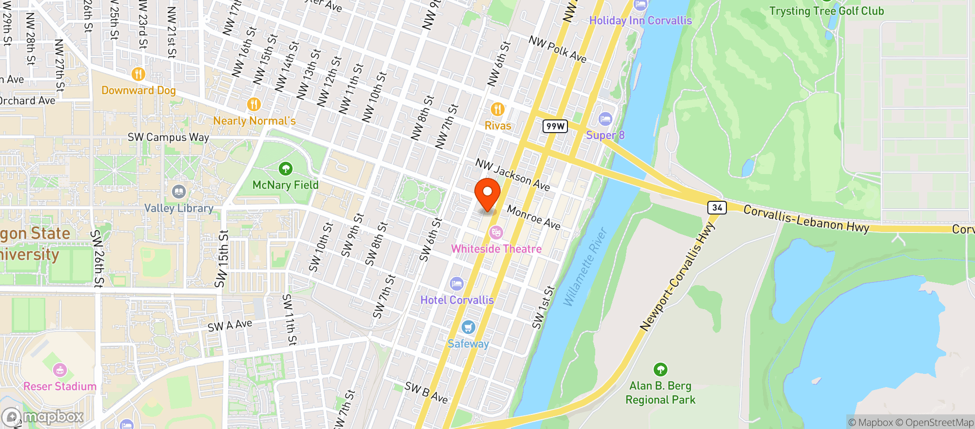 Map showing Top Shelf Wellness Center - White City