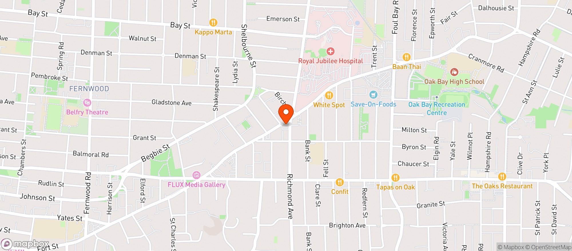 Map showing Jubilee Forbes Pharmacy