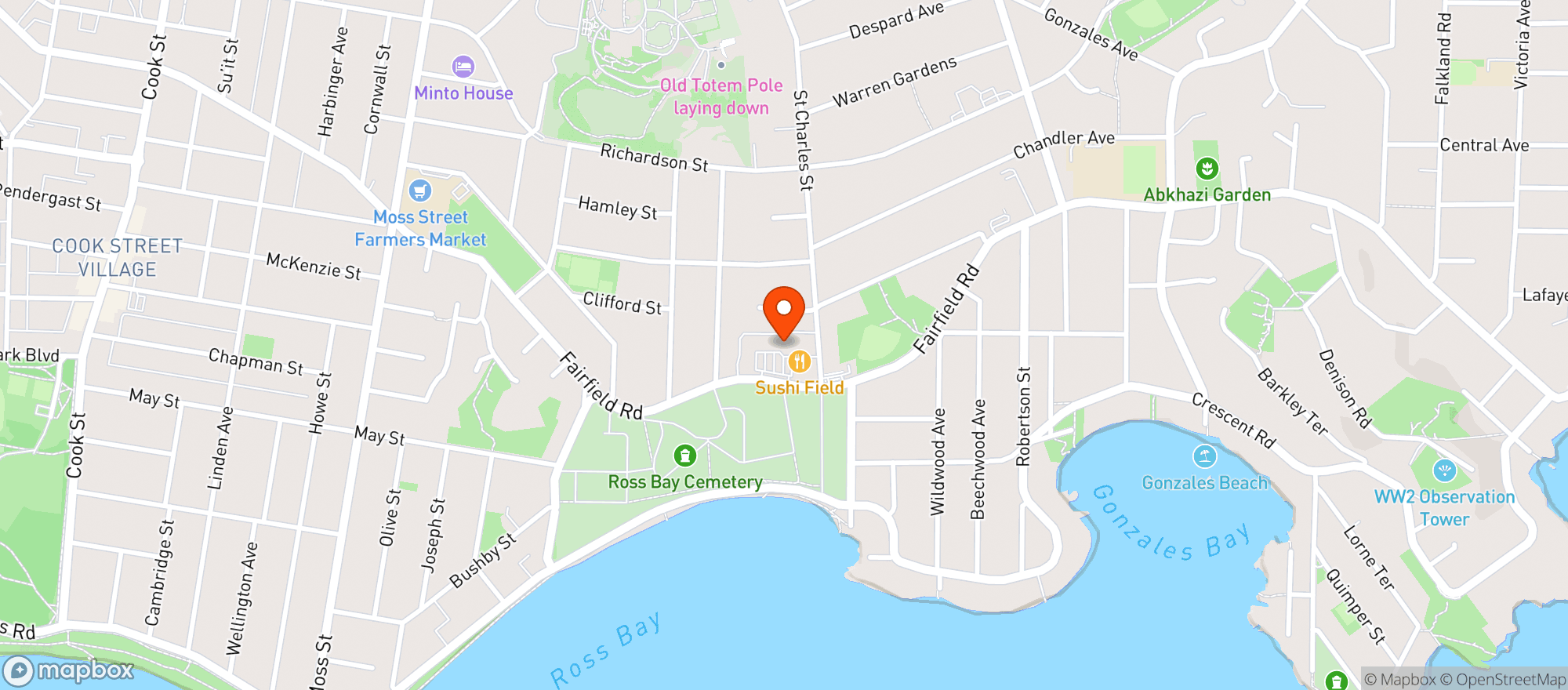 Map showing Heart Pharmacy Ida (Fairfield)