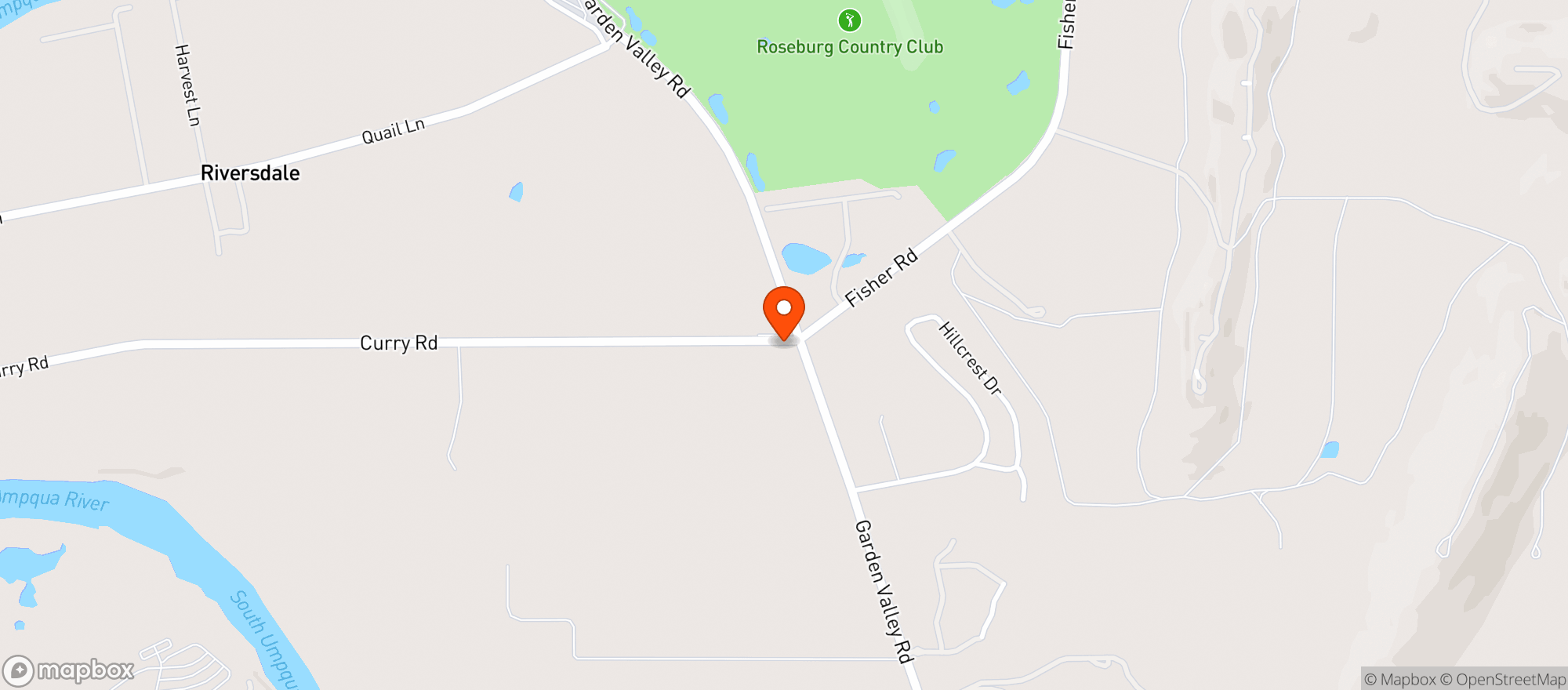 Map showing River Forks Market