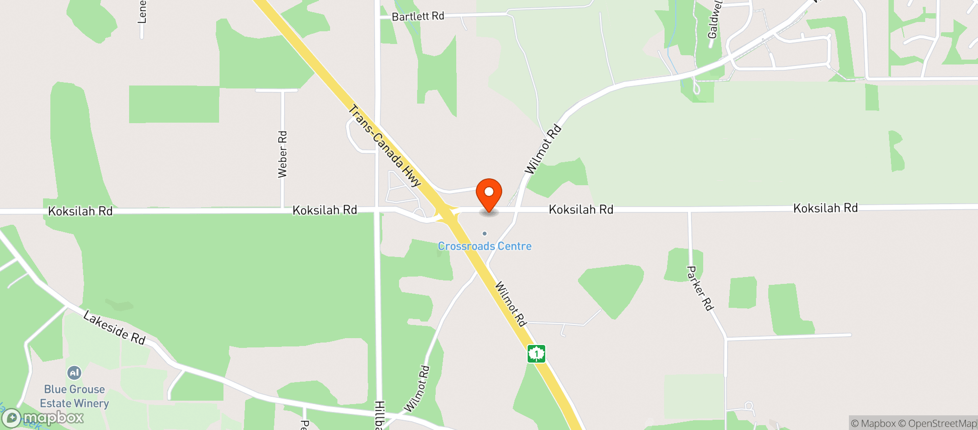 Map showing Great Greens Farm Market
