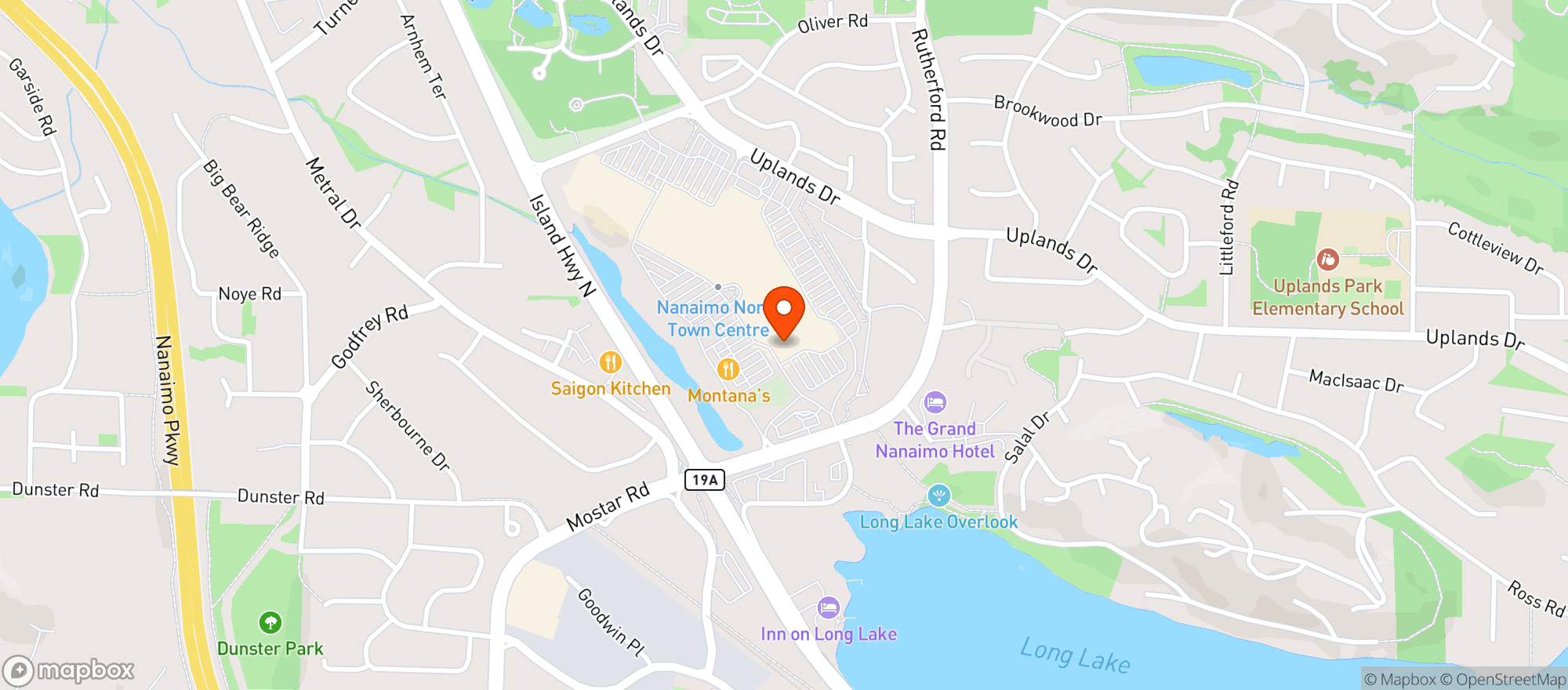 Map showing Fairway Market