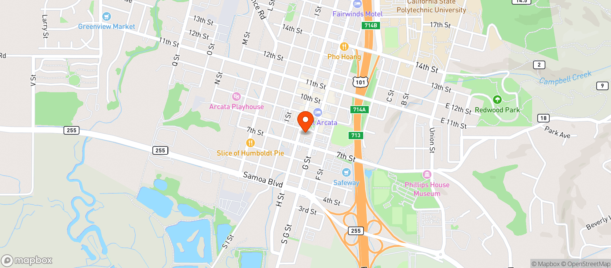 Map showing SALT