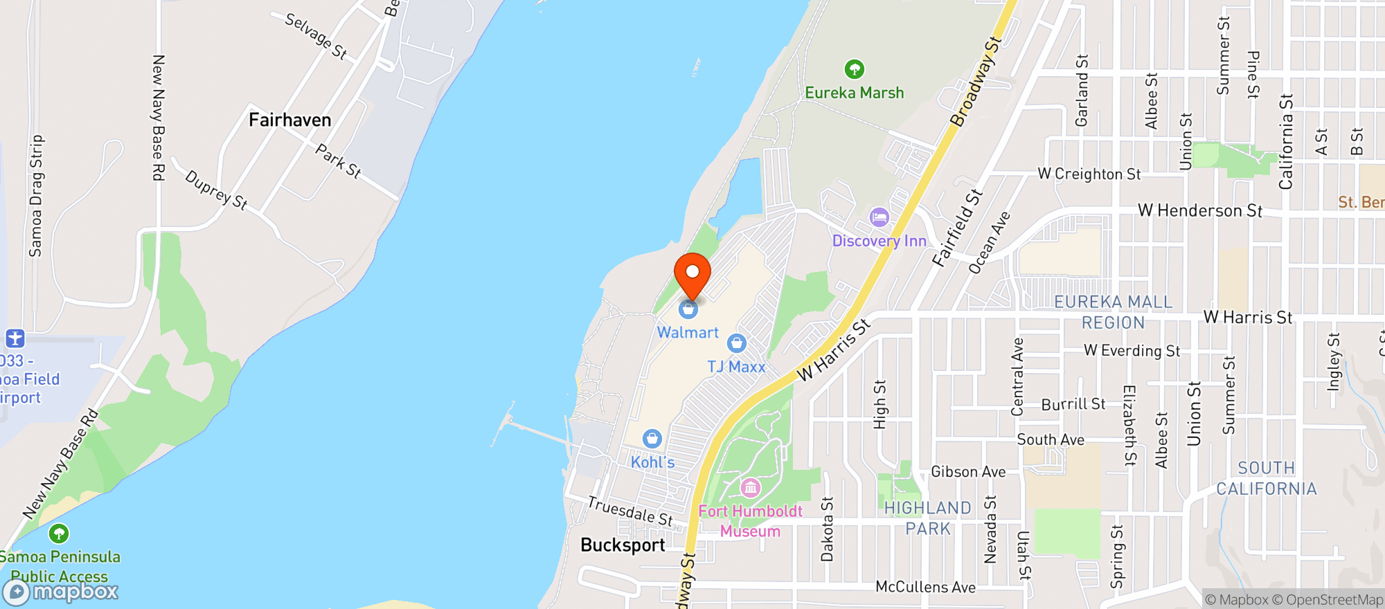 Map showing Gnc