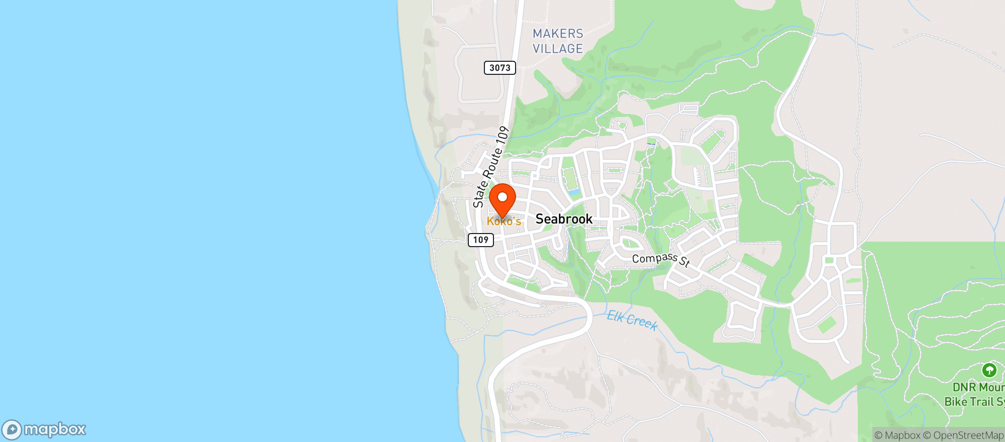 Map showing Mr. Walrus