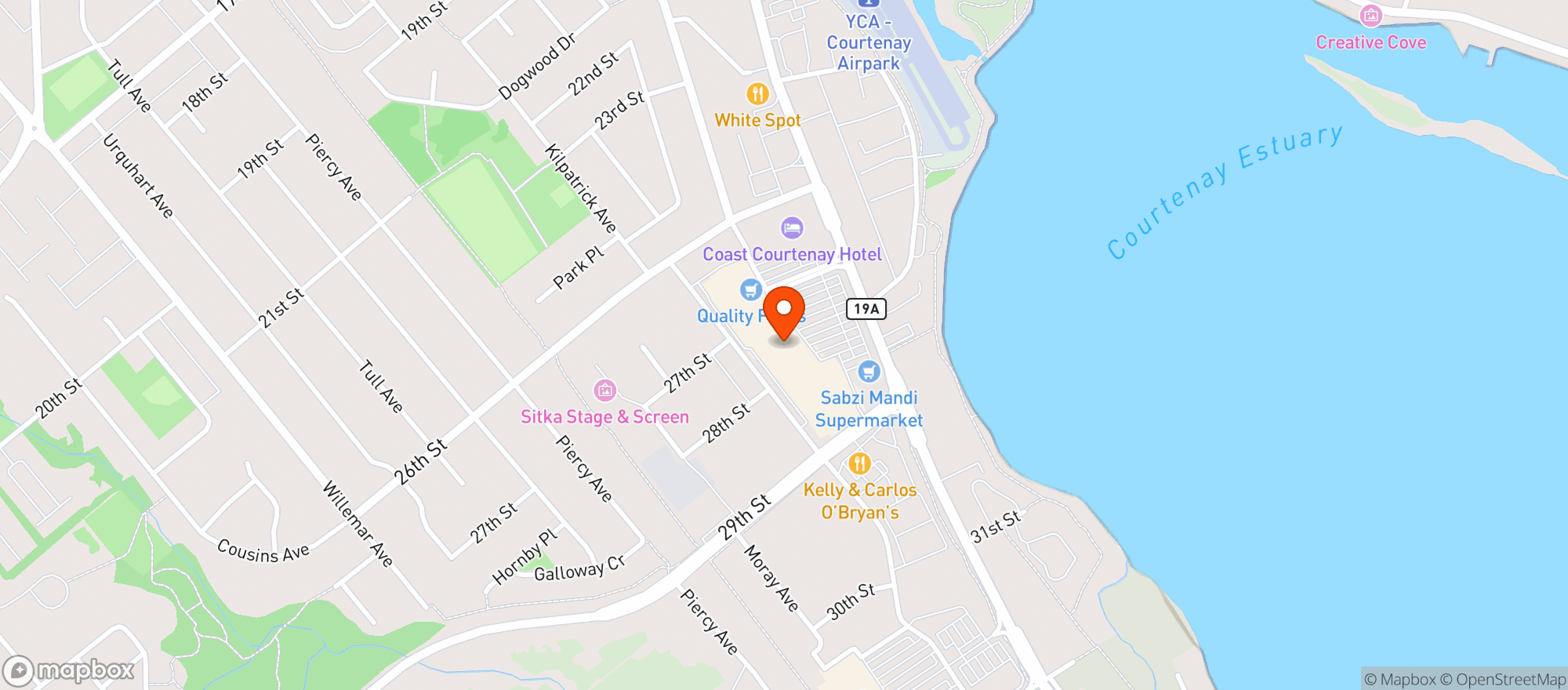 Map showing London Drugs