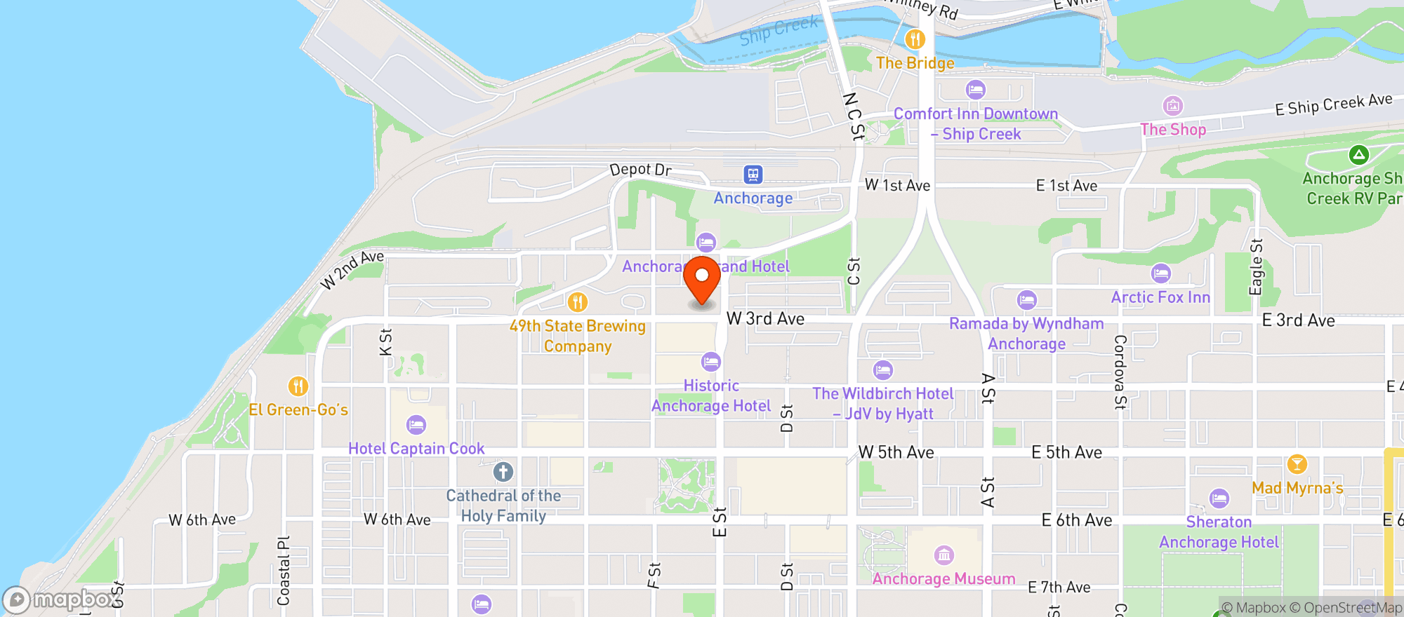 Map showing The Broken Blender #55136