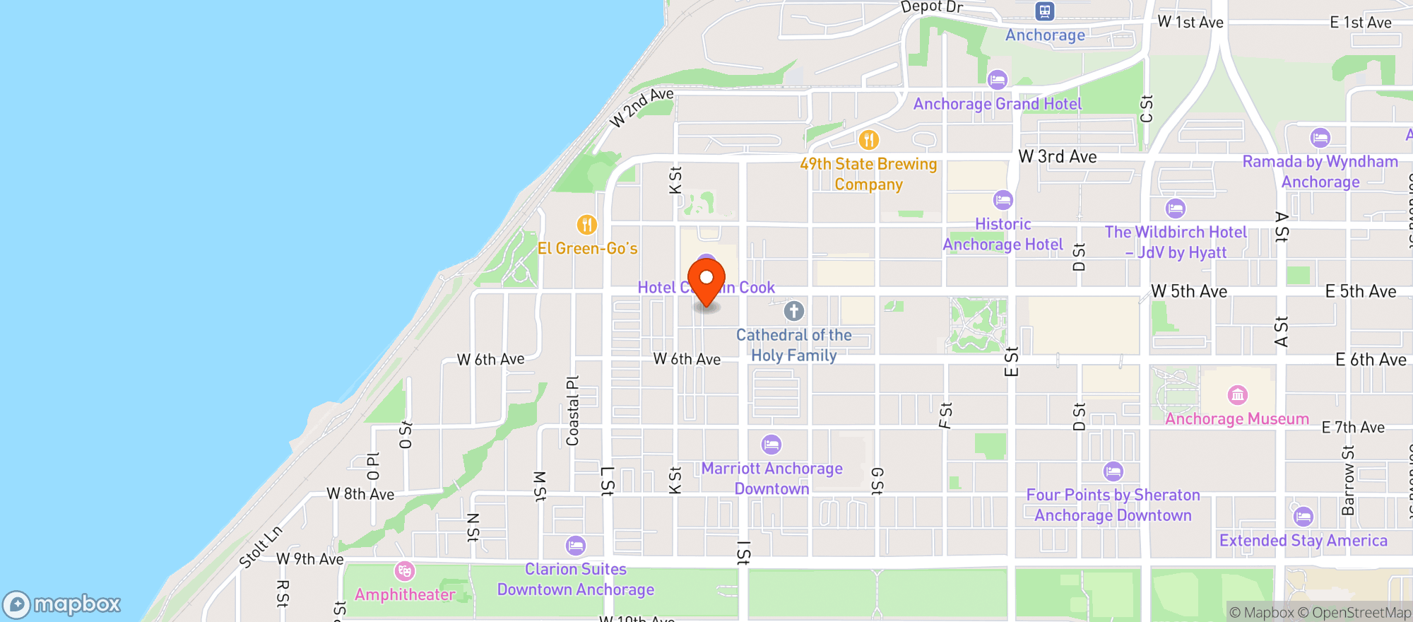 Map showing Brown Jug #225