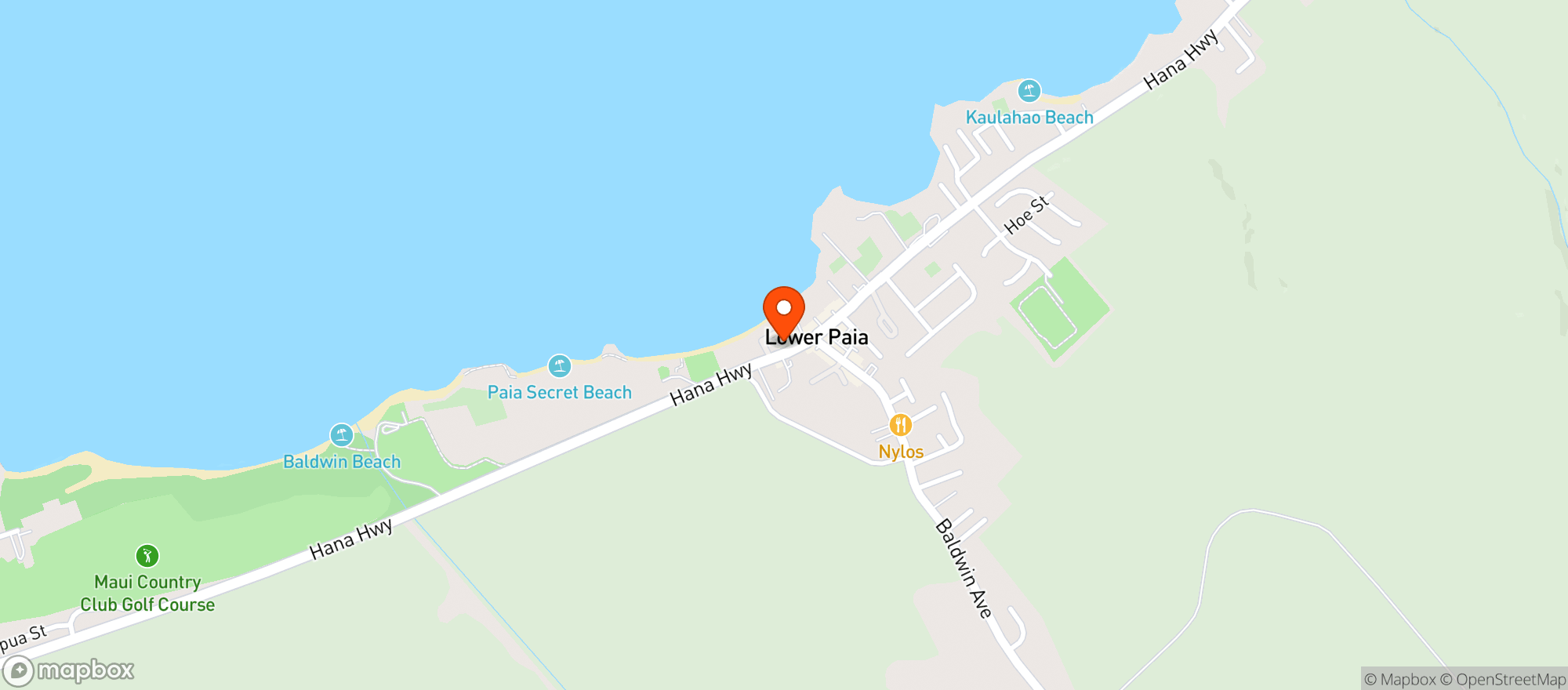 Map showing Flatbread Company