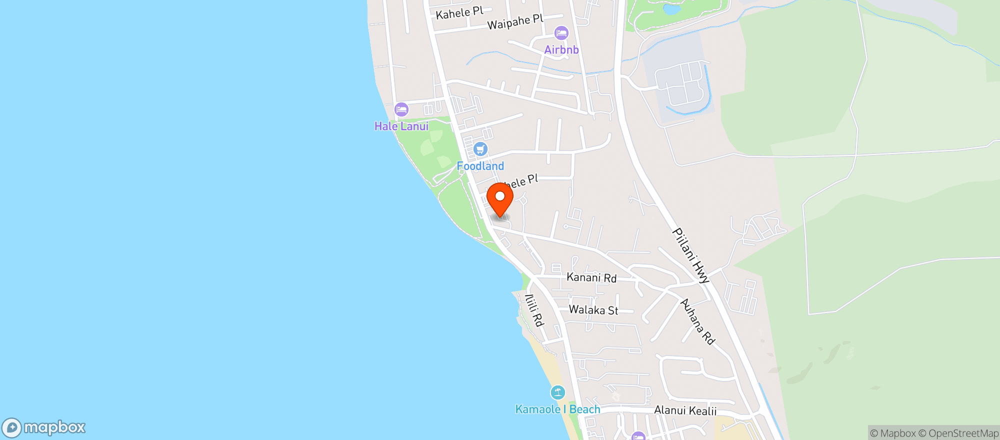 Map showing The Man Cave