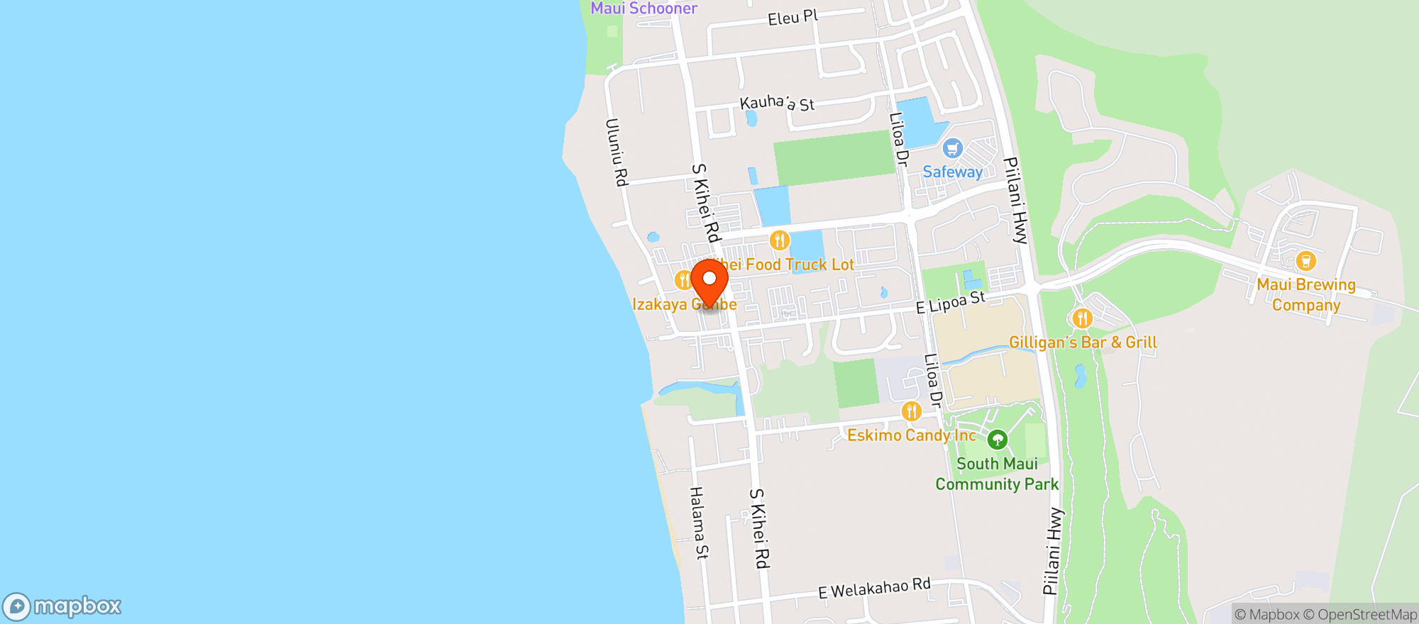 Map showing Times Supermarket