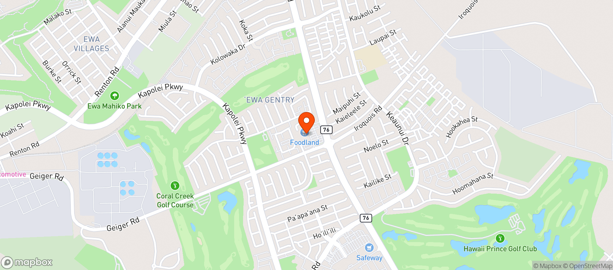 Map showing Longs Drug Store #9988