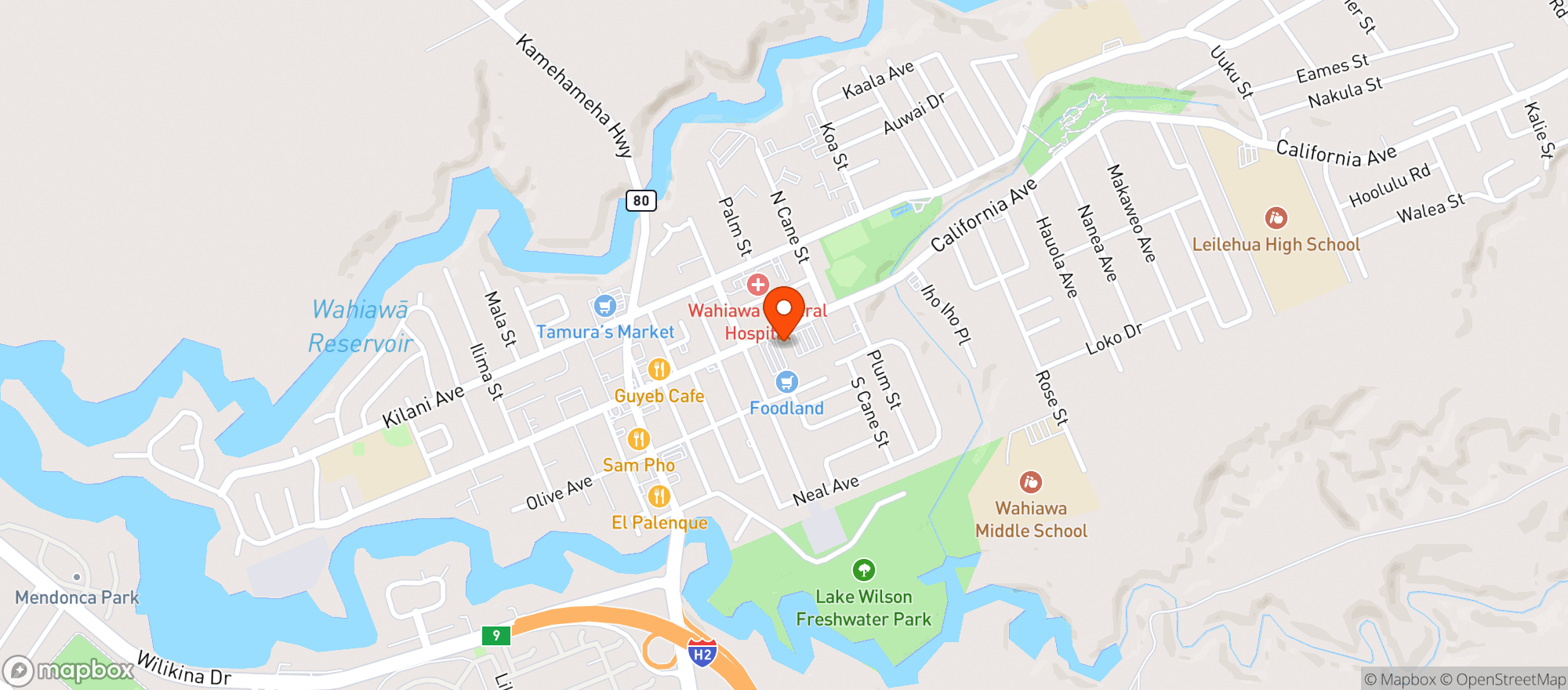 Map showing Foodland - Hi #10
