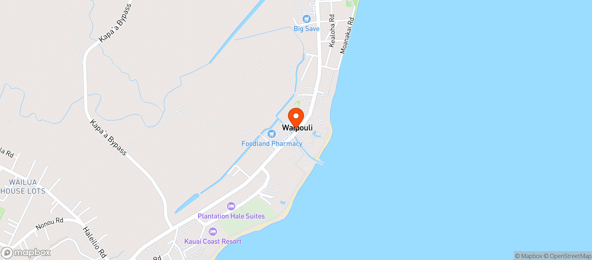 Map showing Namaka Restaruant N Bar