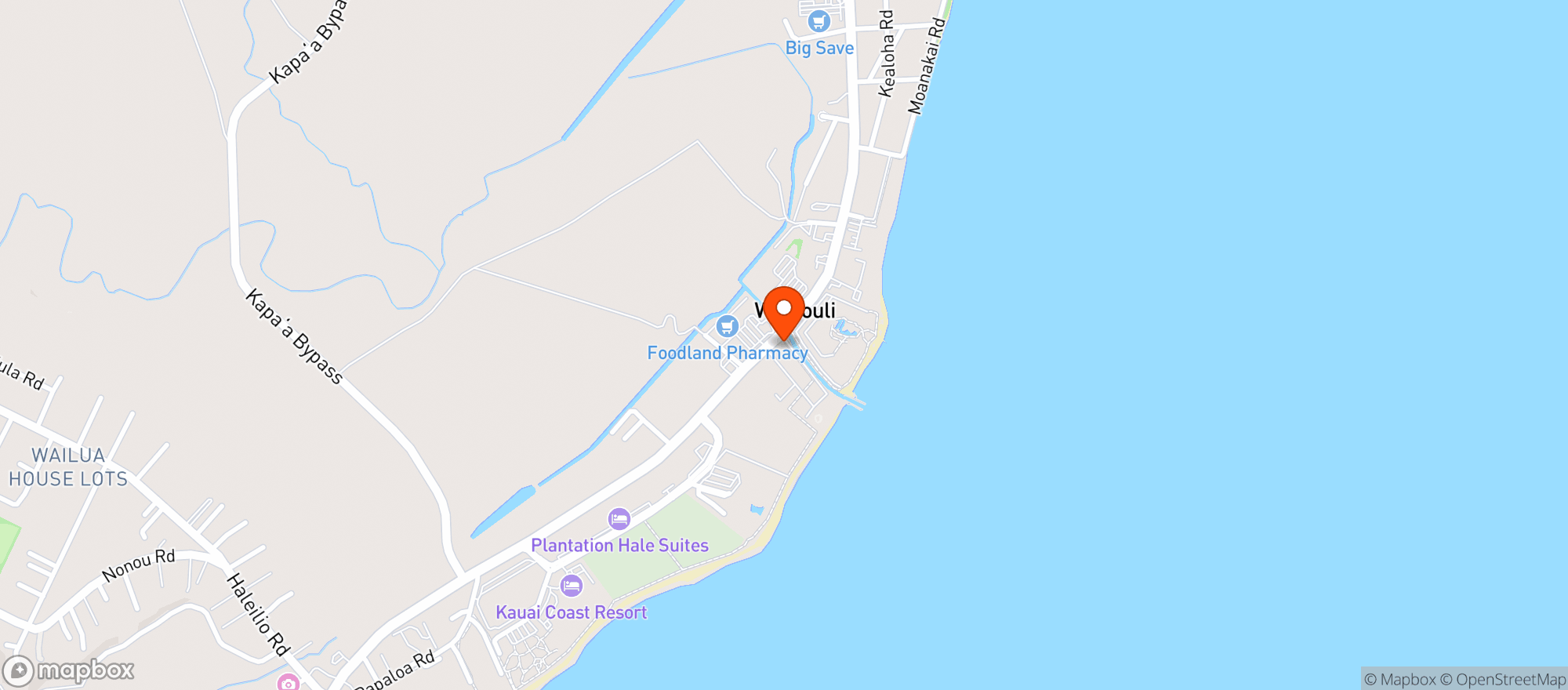 Map showing Kenji Burger
