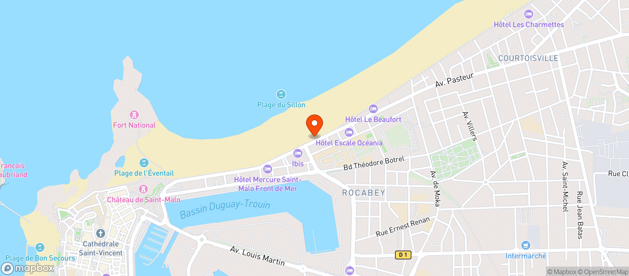Map showing Cave Le Brise Lames