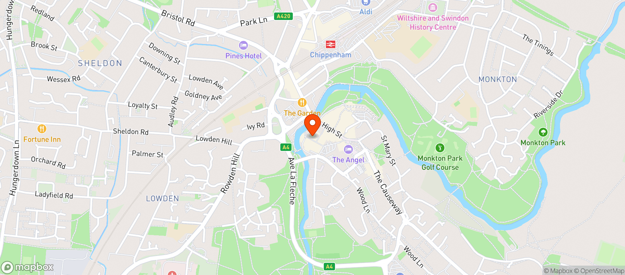Map showing Wine Monkey Limited