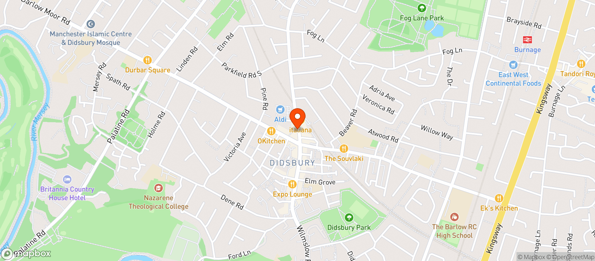 Map showing Juicebox