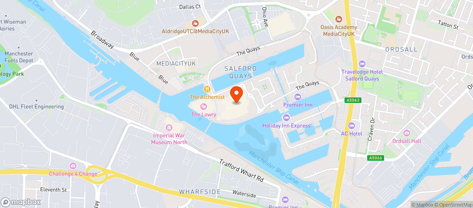 Map showing Kargo Mkt