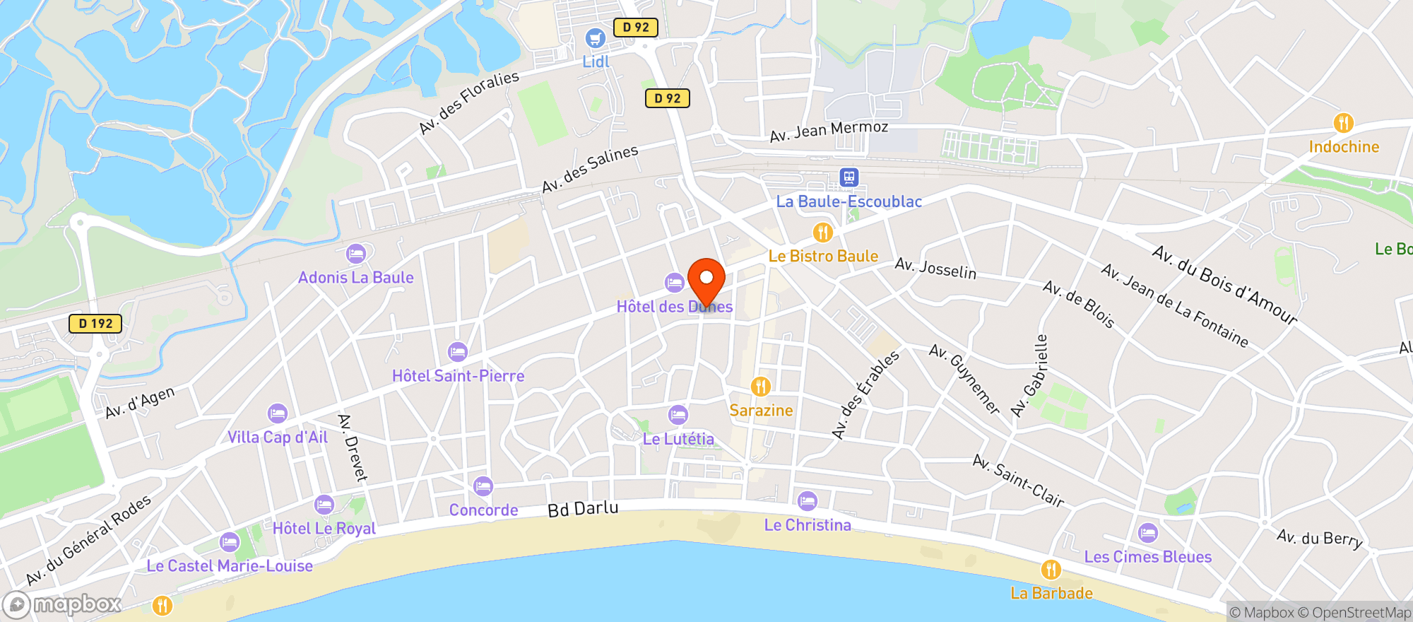 Map showing Olivier Mermuys Groupe Witradis CAVAVIN (CAVAVIN)
