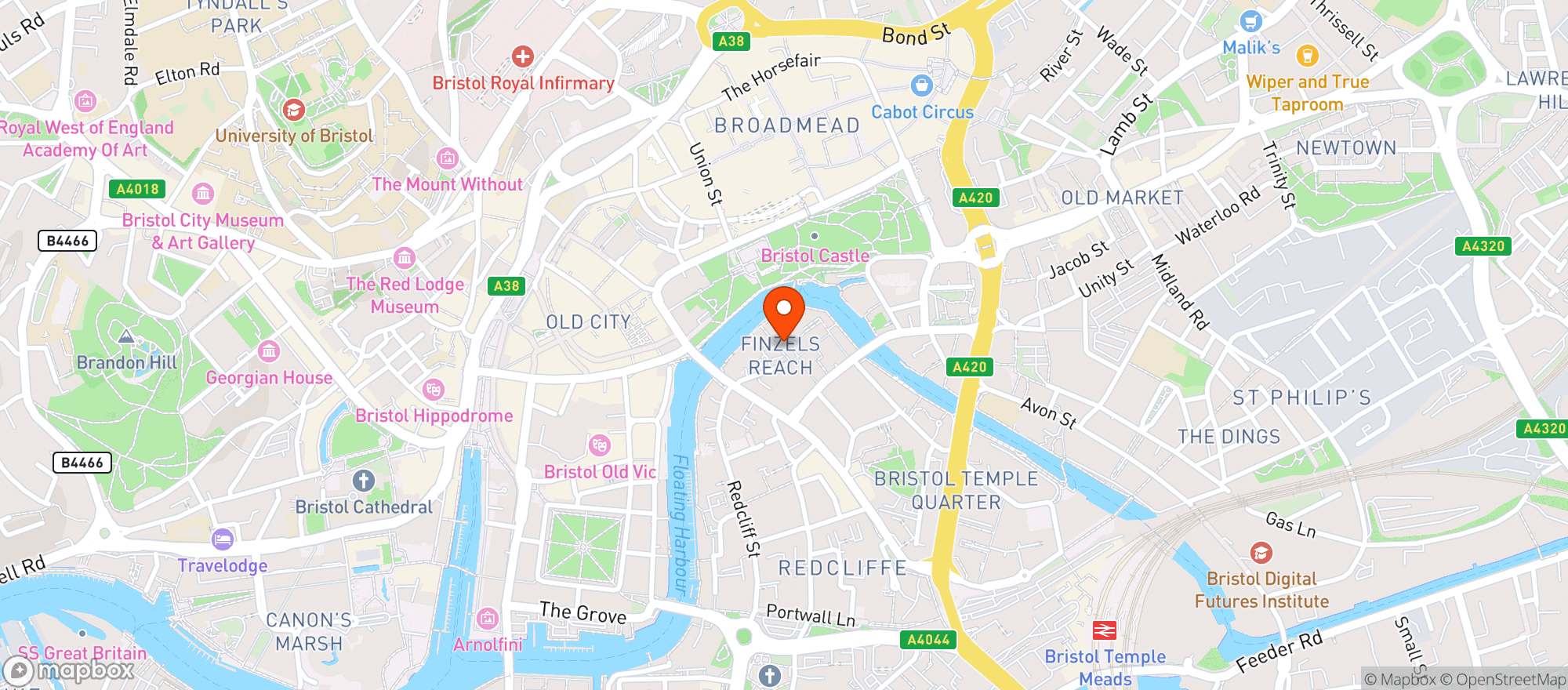 Map showing Bocabar