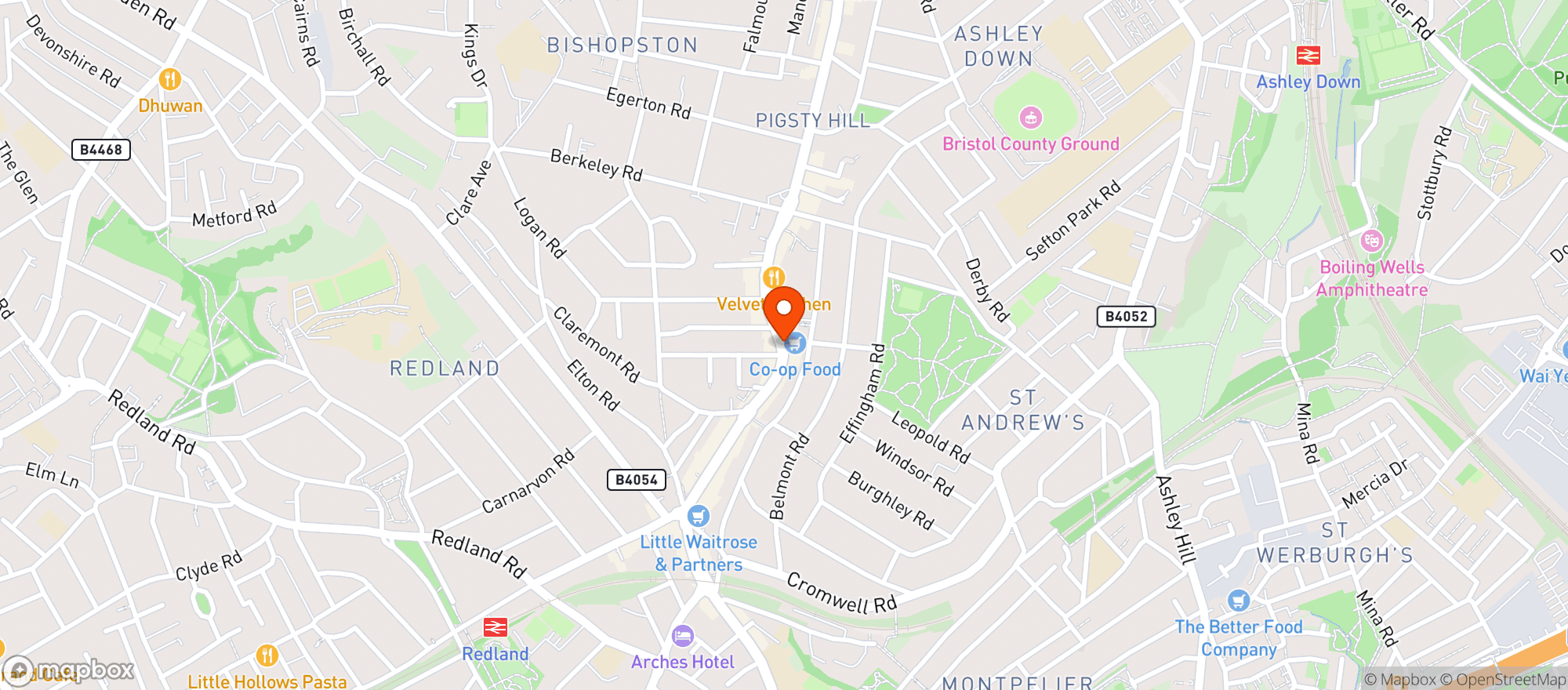 Map showing Ustudio