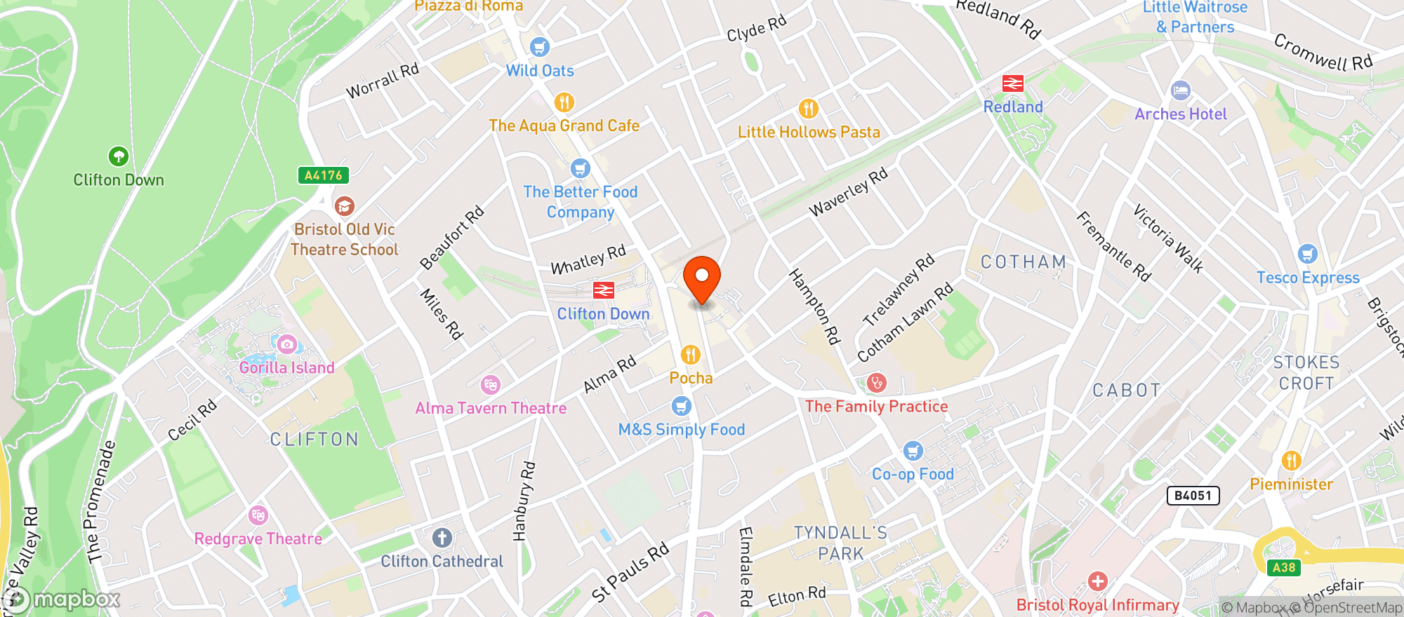 Map showing Crying Wolf
