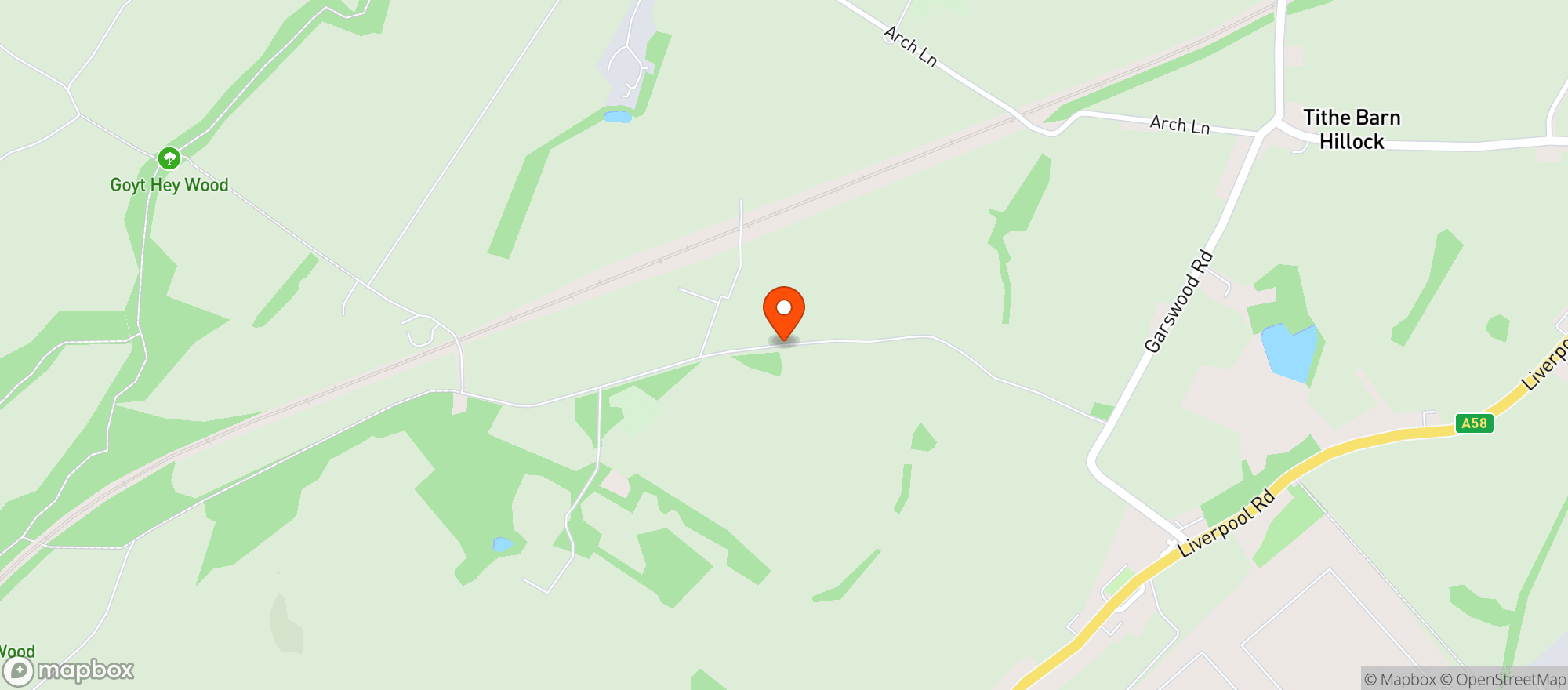 Map showing Toby Carvery - Waterside
