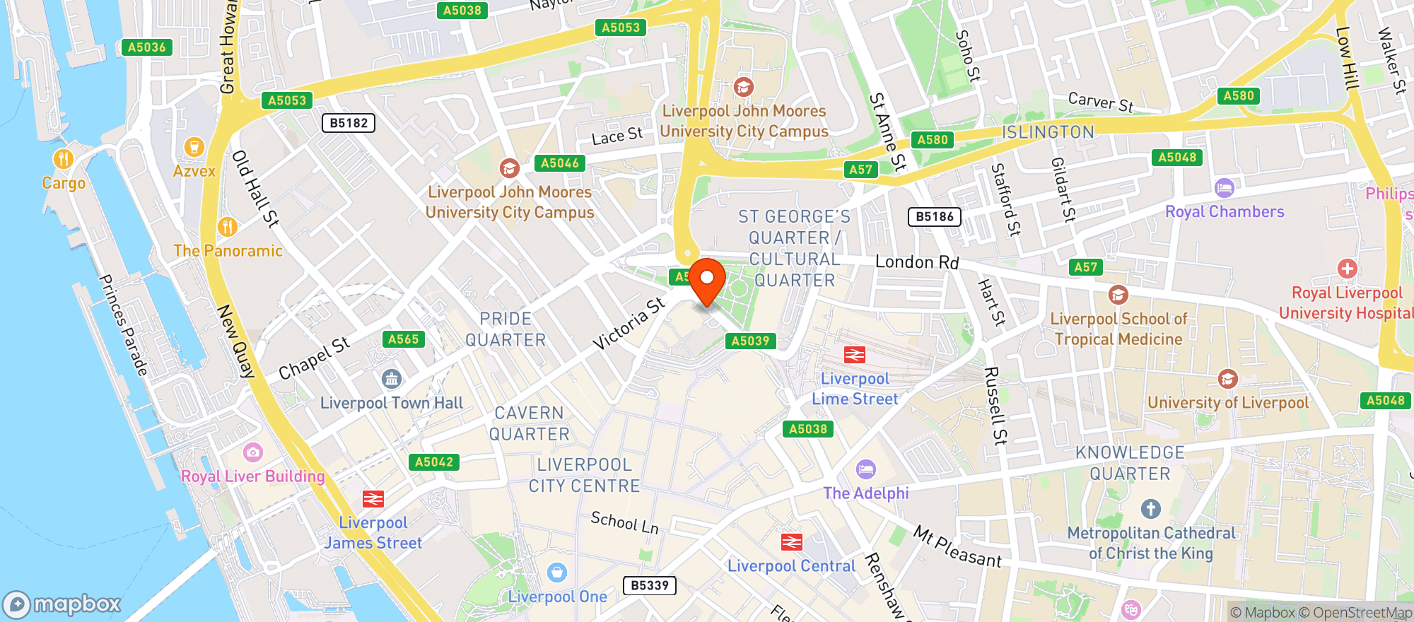 Map showing Doctor Duncan's