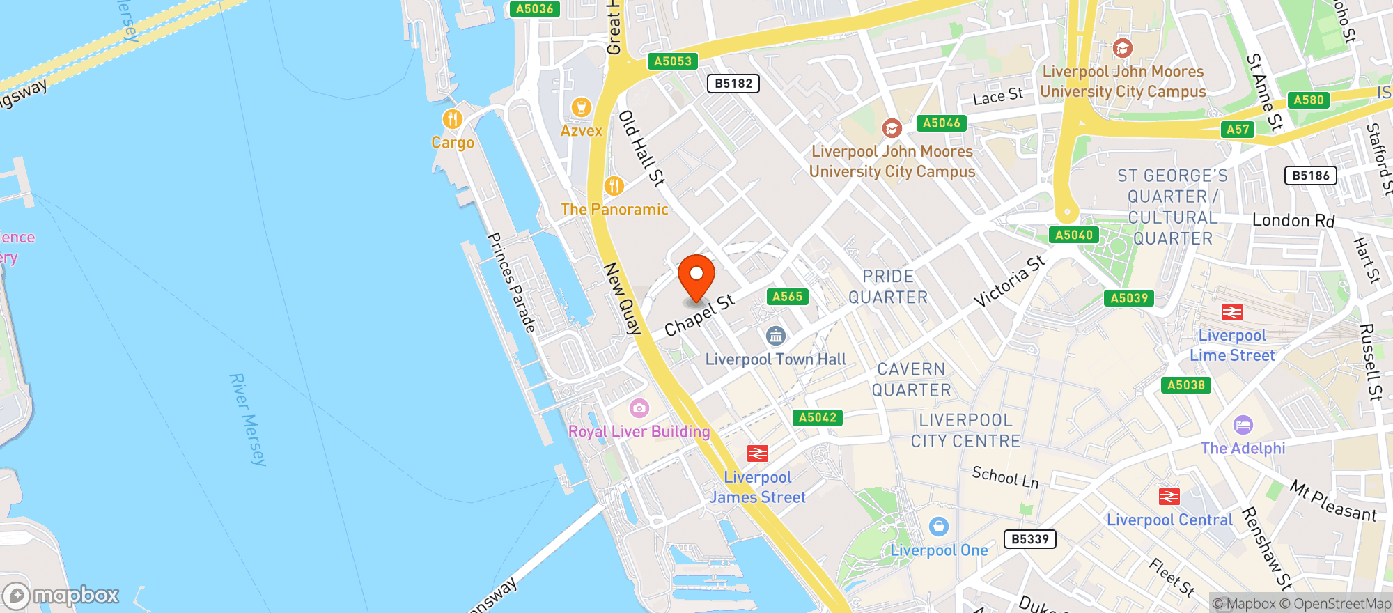 Map showing Pig And Whistle