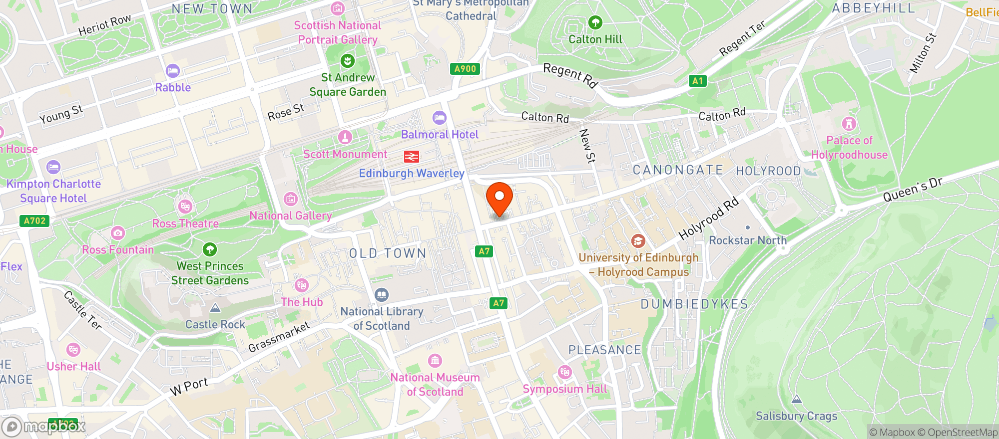 Map showing Sips Events
