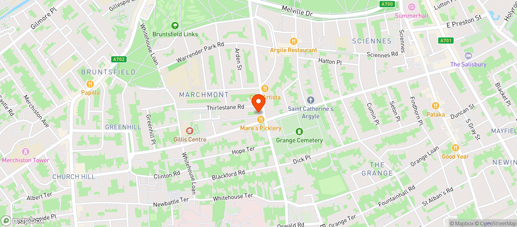 Map showing Cork & Cask