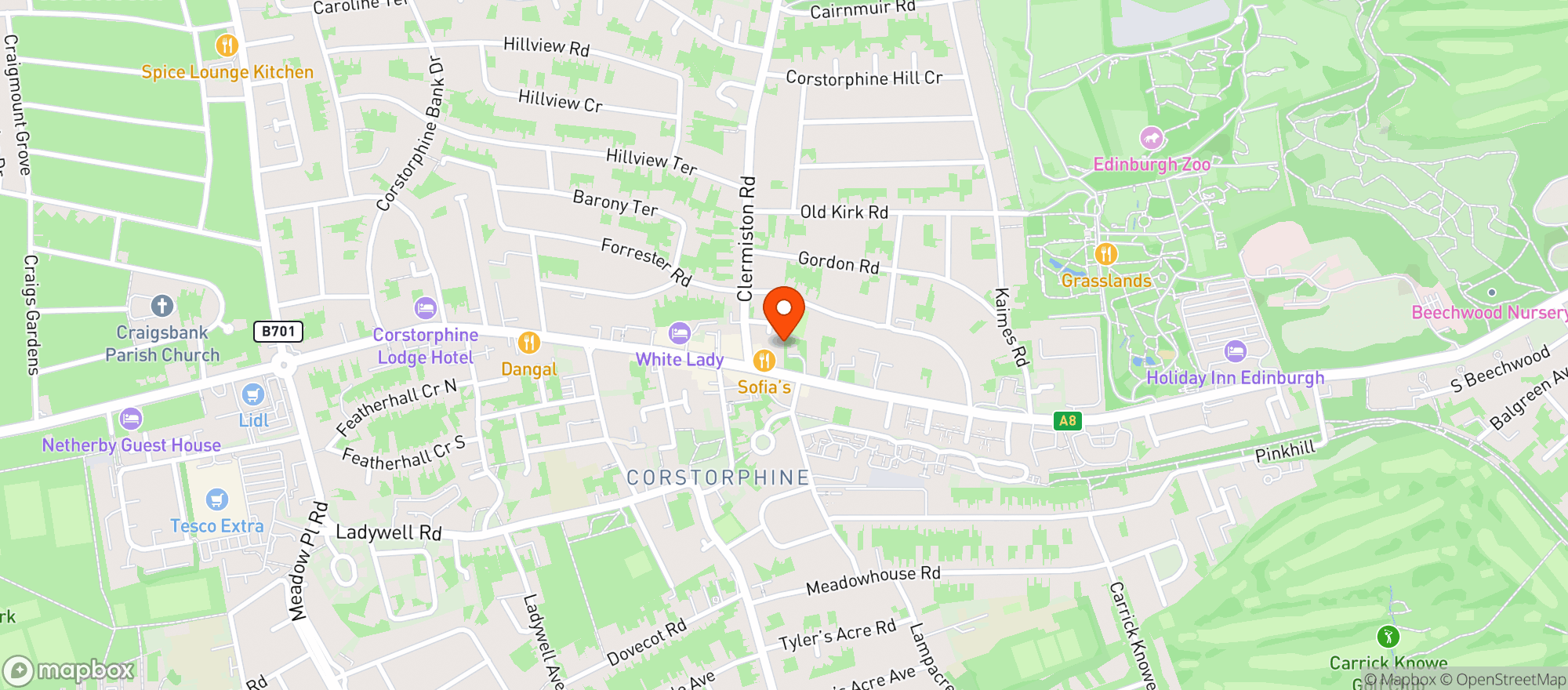 Map showing Little Rascal Bar and Wine Shop
