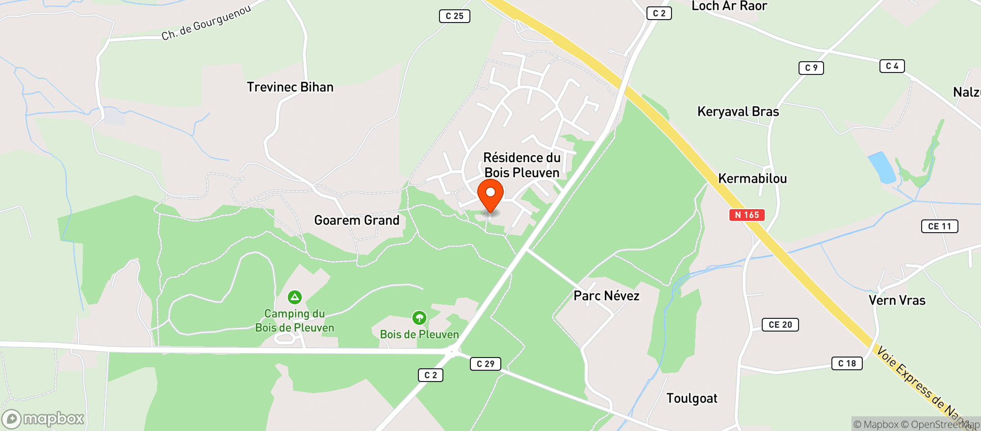 Map showing LA Cave Quai 29 - Eurl Culturavino