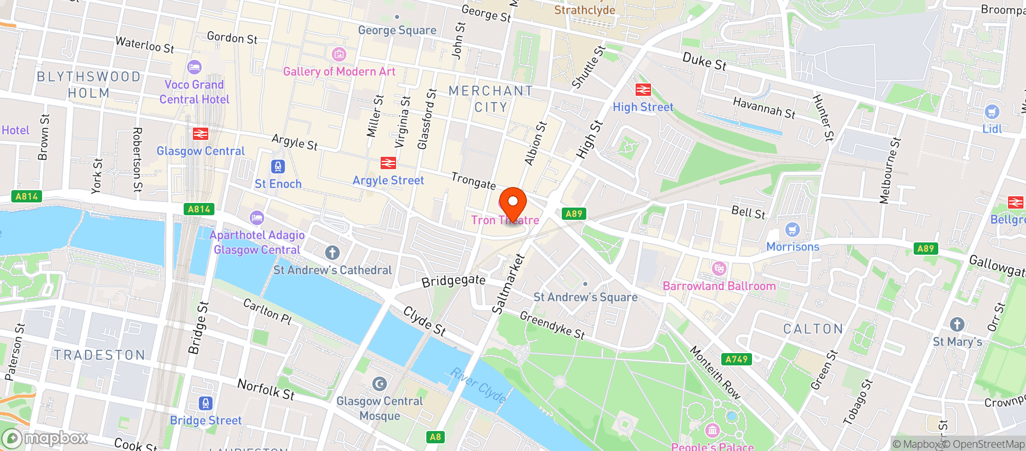 Map showing Daddy Marmalades