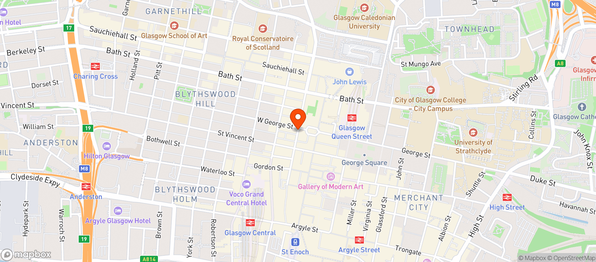 Map showing Nippon Kitchen