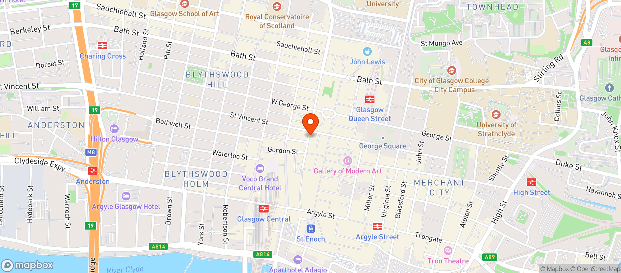 Map showing Innis And Gunn Taproom
