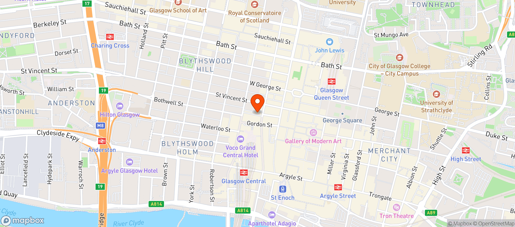 Map showing Old Hairdressers